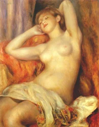 Schlafende Frau Gabrielle Renard